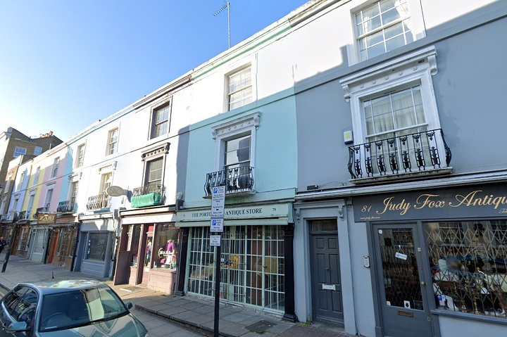 The famous streets of Notting Hill